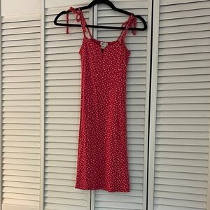 Billabong Red Floral Top